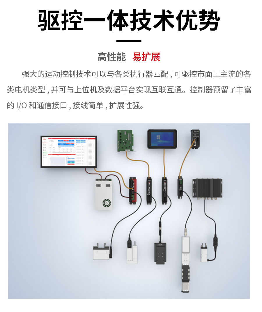 一体式微型电动夹爪技术优势